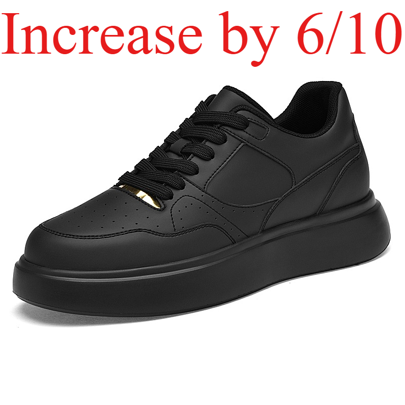 Men'S Shoes With Height Increase - أحذية رجالية من الجلد الصناعي الصلب
