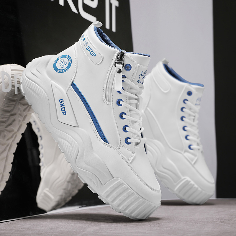 أحذية رياضية رجالية بيضاء عالي - مراجعة Men'S Shoes With Height Increase وسعره