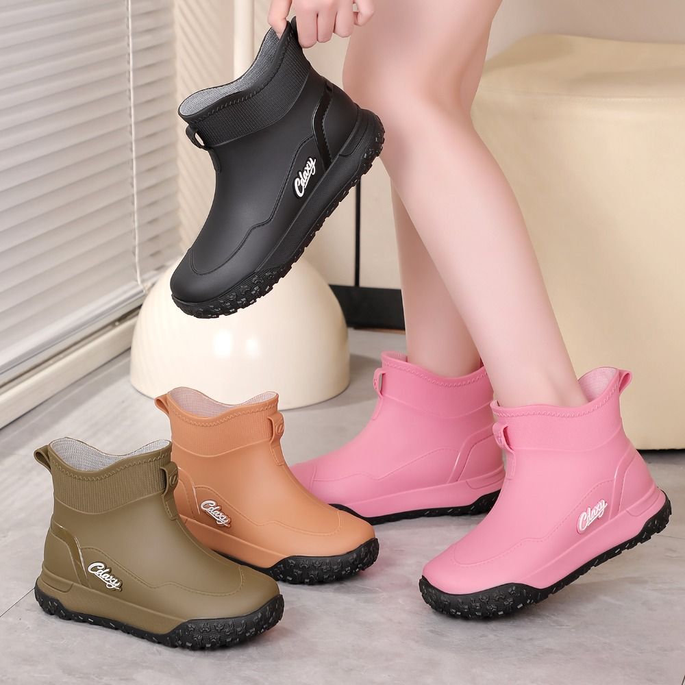 أحذية مطر قصيرة سميكة ومقاومة  - مراجعة Men'S Shoes Water Resistant وسعره