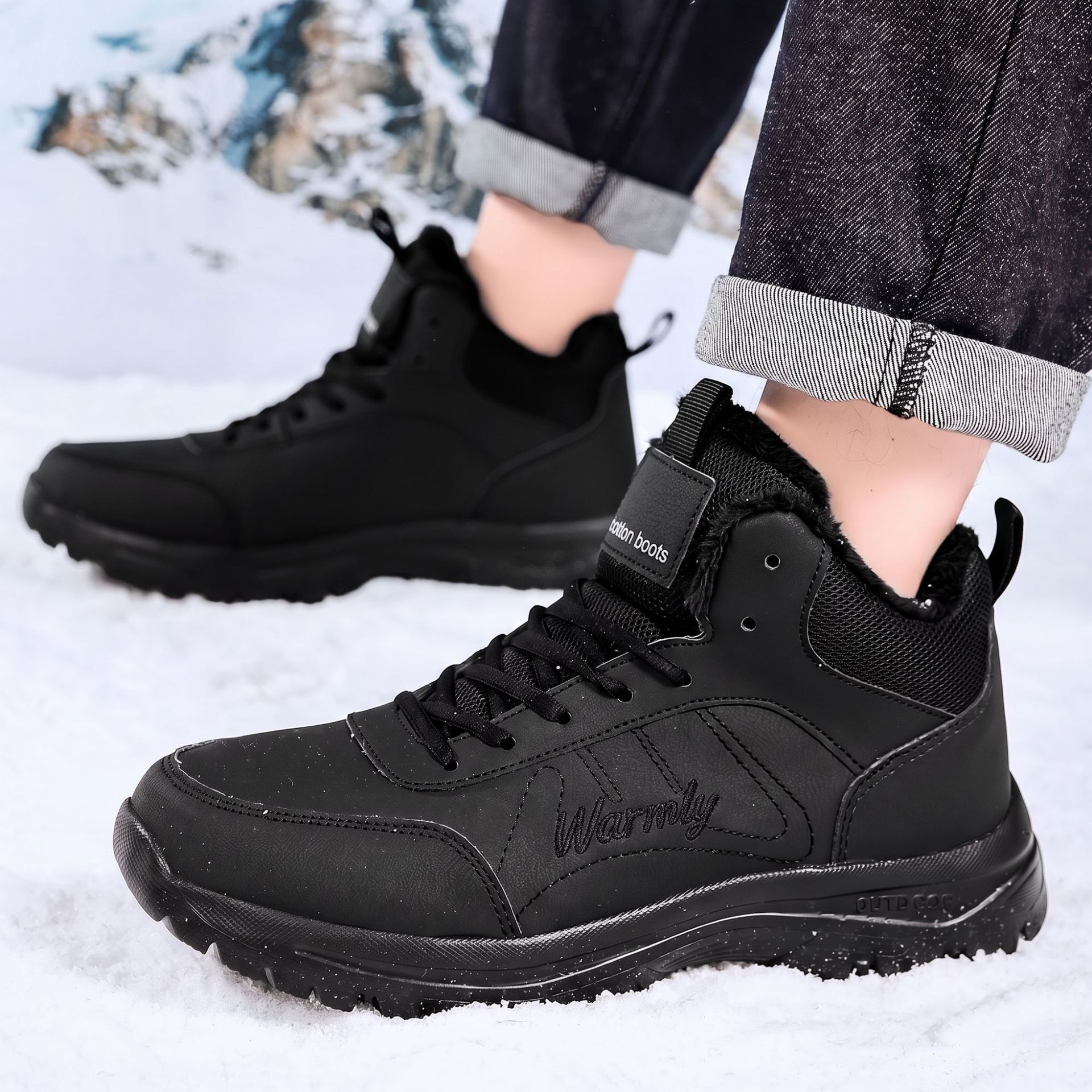أحذية رجالية قطنية مبطنة بالقط - مراجعة Men'S Shoes Hoka Sale وسعره